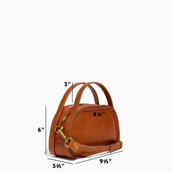 NWT Madewell Sydney Crossbody Zip Top Bag - Picture 4 of 16